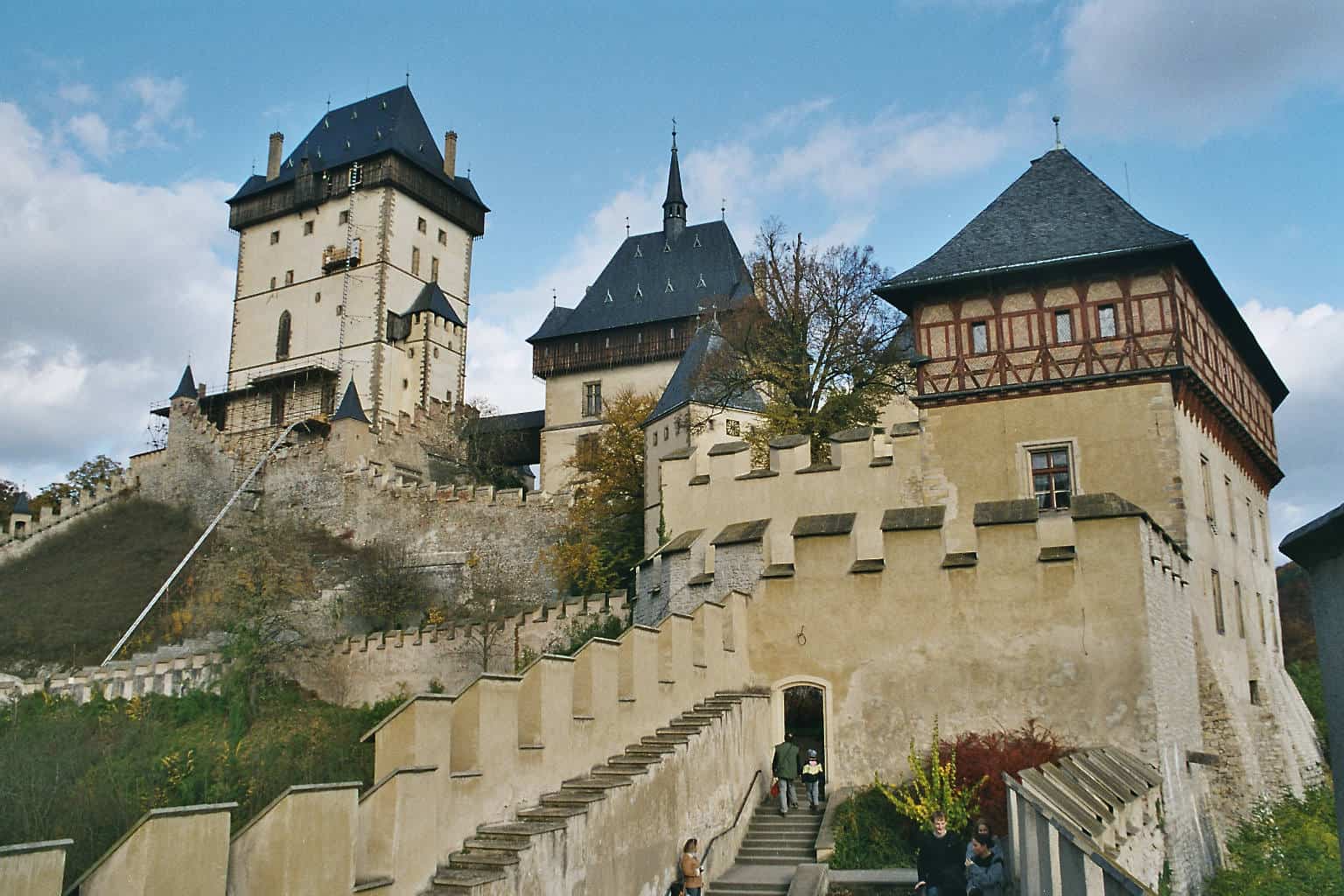 Karlštejn Castle in the Czech Republic (photo: Arian Zwegers).