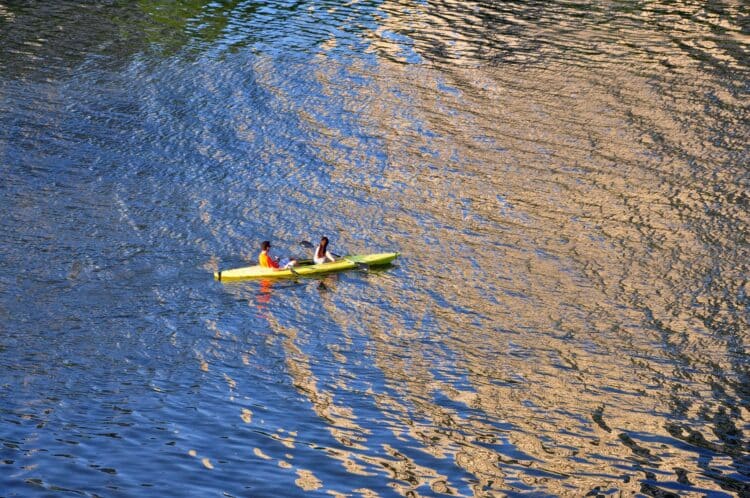 Kayaking the Colorado River