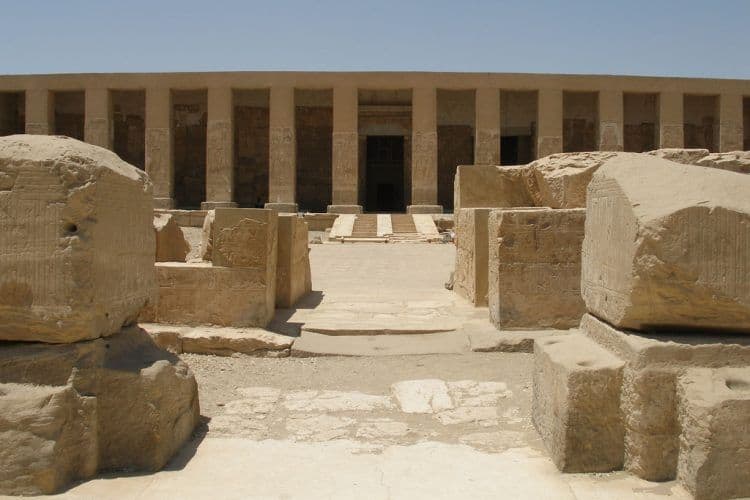 Abydos temple