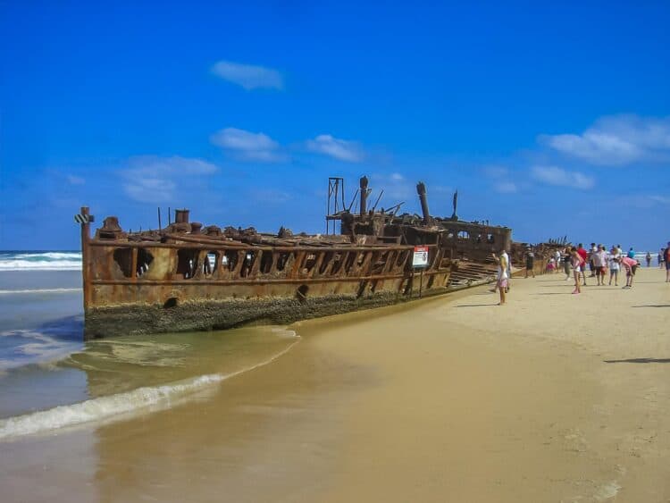 Shipwreck on Fraser Island