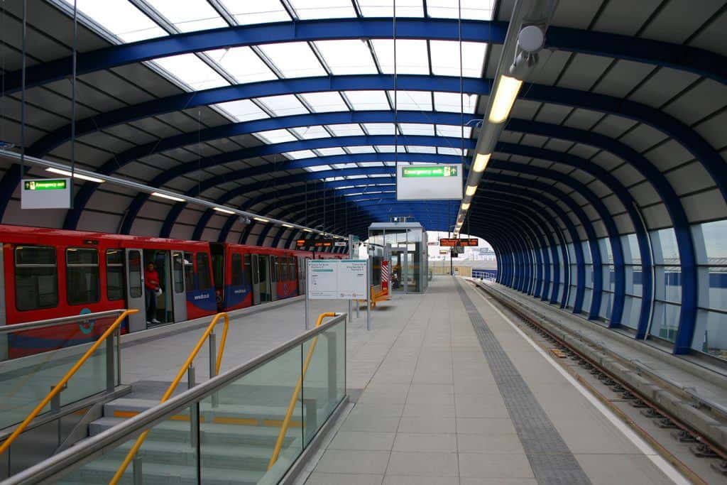 City Airport's DLR Station