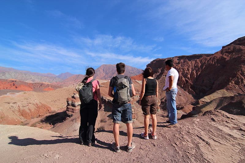 Travel fitness while backpacking: plan a scavenger hunt (photo: travelwayoflife, Flickr)
