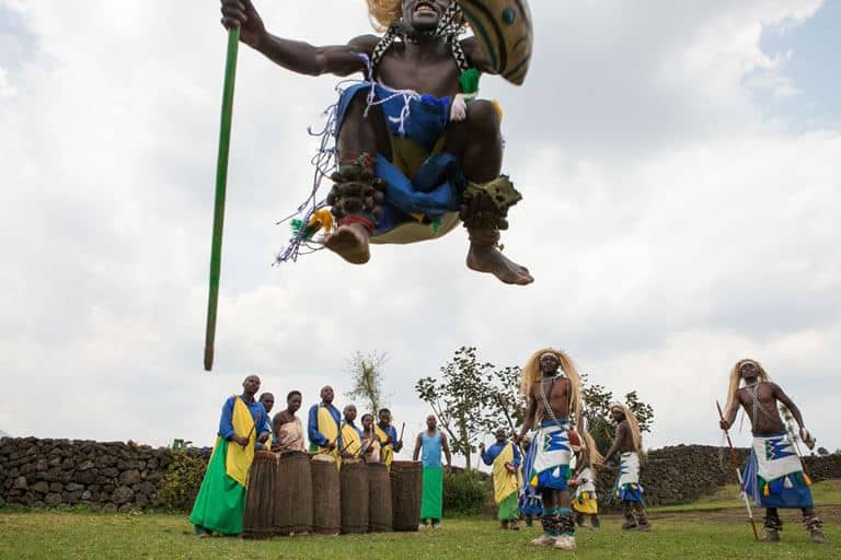 A performance at Iby'iwacu Cultural Village.