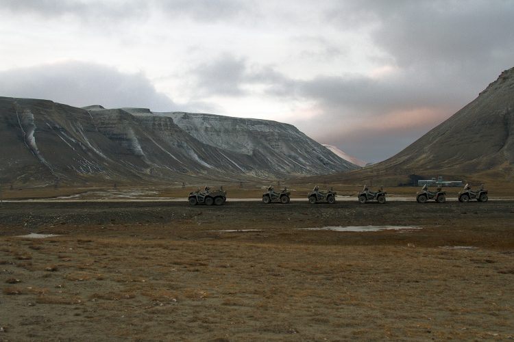 ATVs in Svalbard ATV adventuring in Svalbard