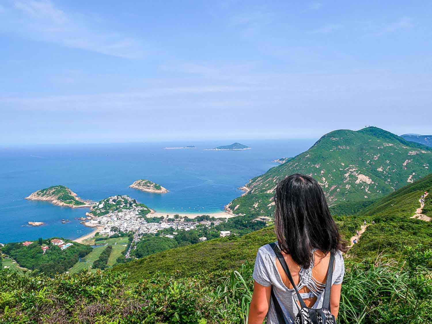 dragon's back hong kong laugh travel eat