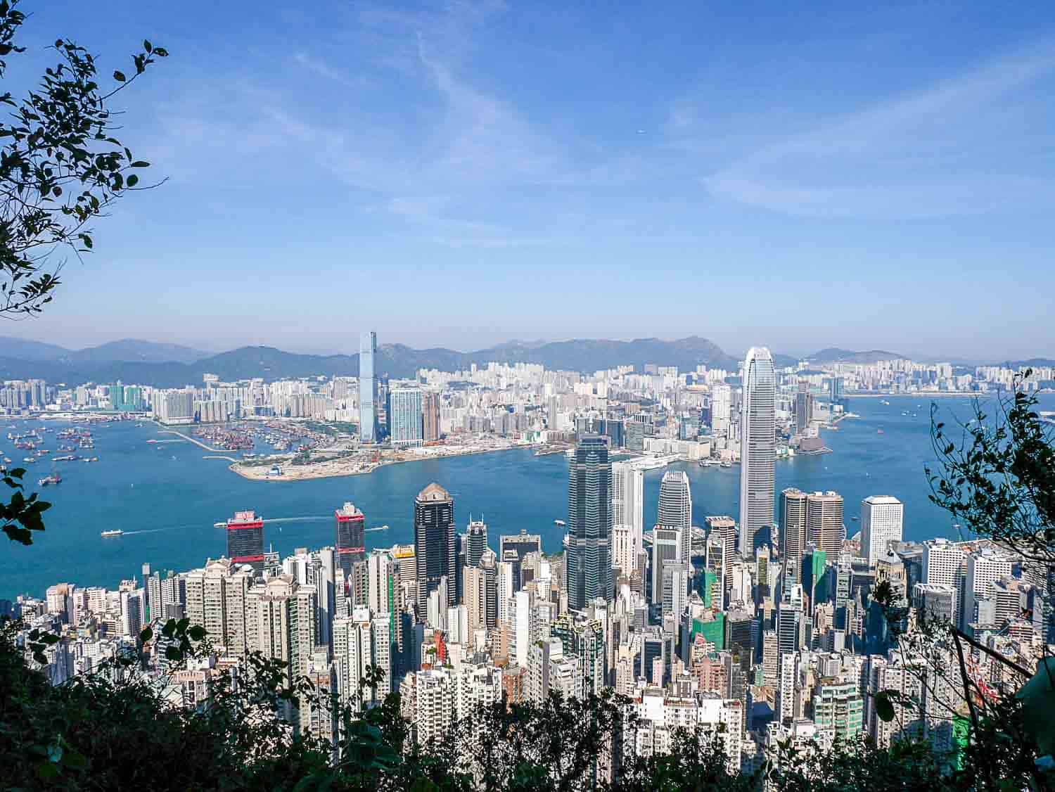 lugard road victoria peak hong kong laugh travel eat