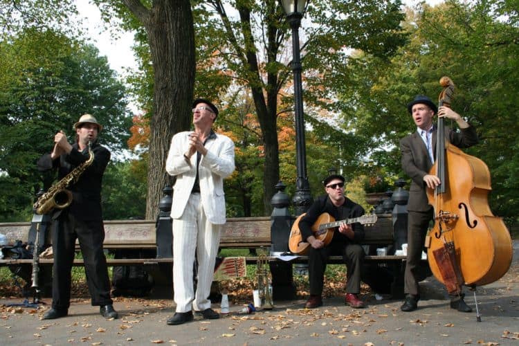 Band in Central Park