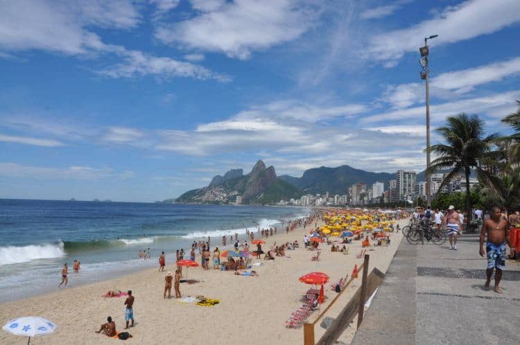 Ipanema Beach, Rio de Janeiro (photo: Mike Vondran)