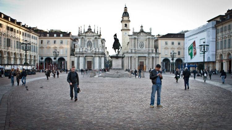 Piazza San Carlo - Turin - Italy