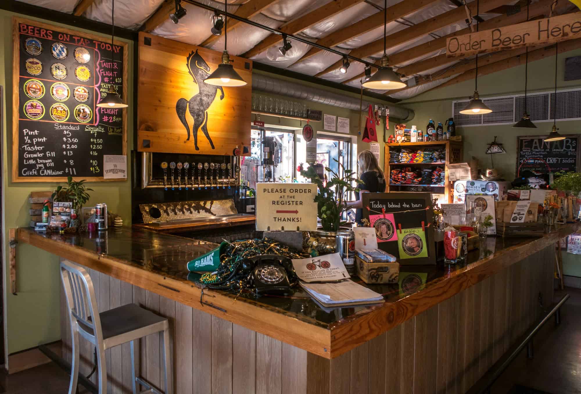 The Horse & Dragon Brewing Company was another stop on the Fort Collins brewery tour.