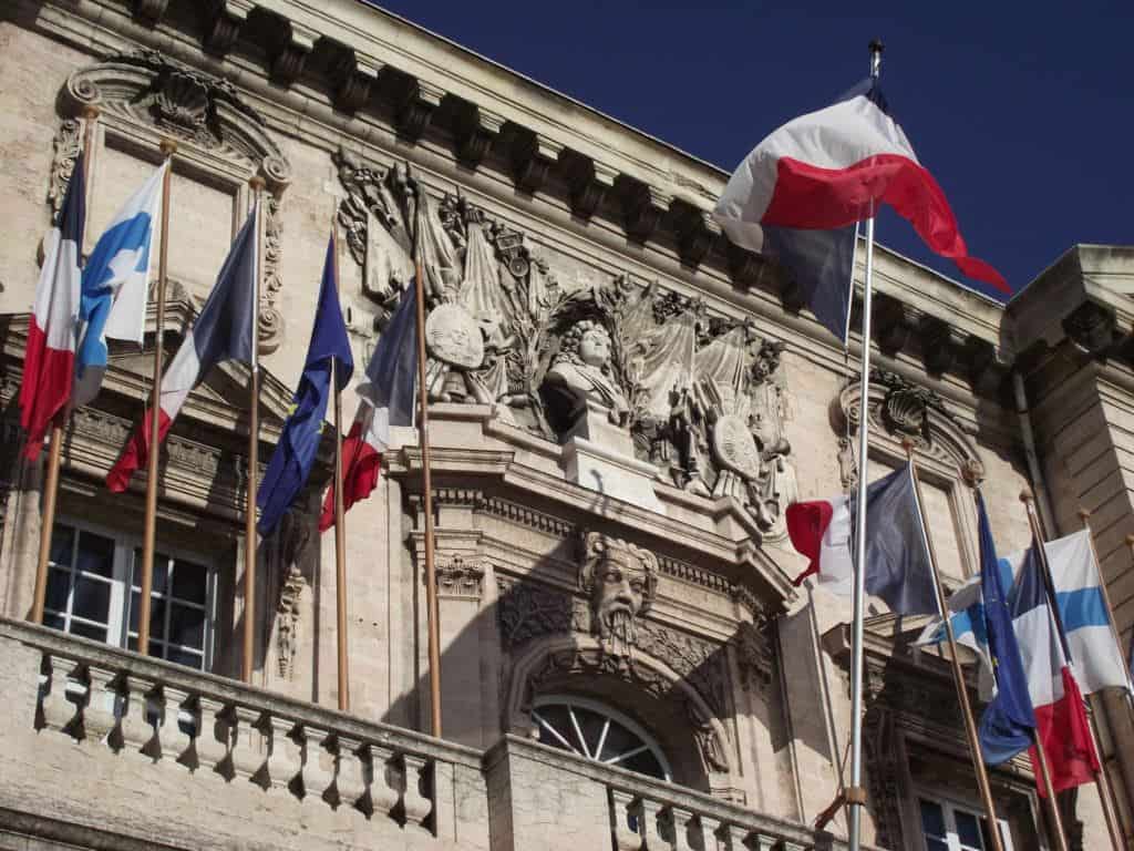 Facade of Marseilles City Hall