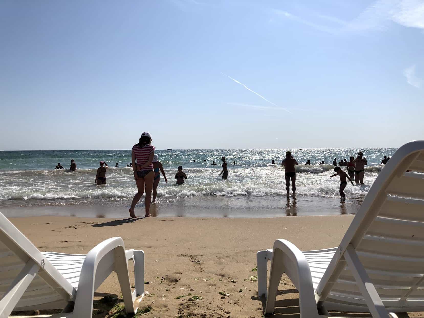 Saxa Beach is one of many Bulgaria beaches.