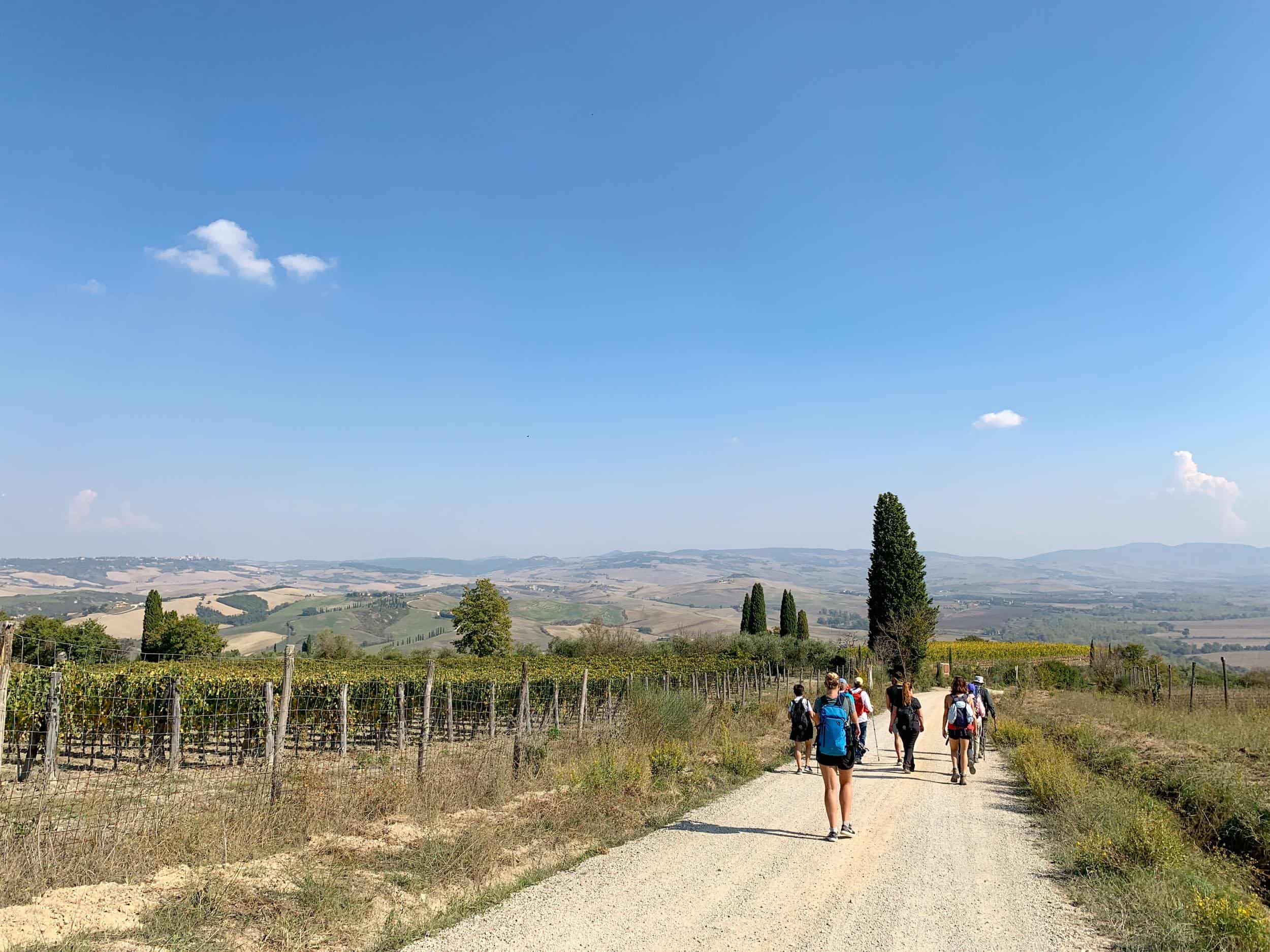 Via Francigena in Tuscany