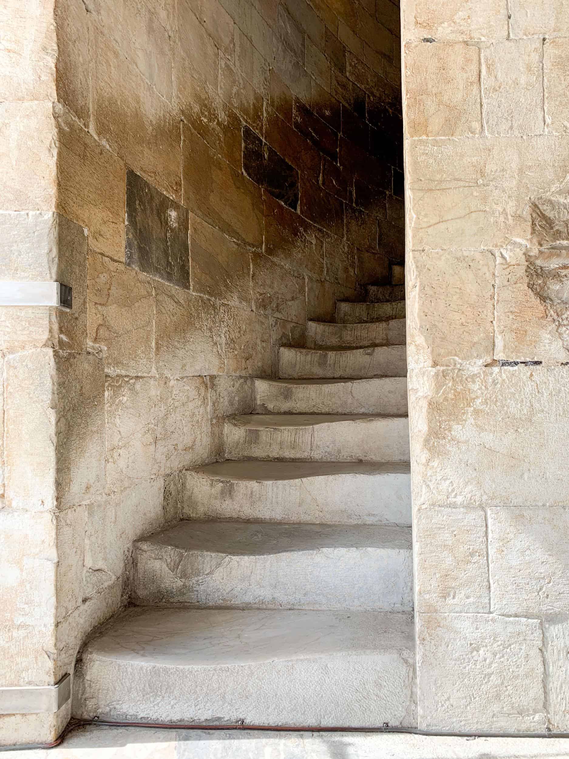 Staircase in the Leaning Tower of Pisa