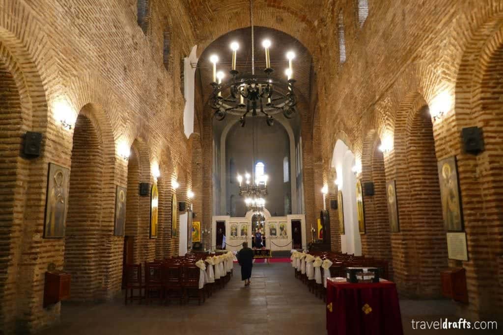 Interior of Saint Sofia Church, Bulgaria