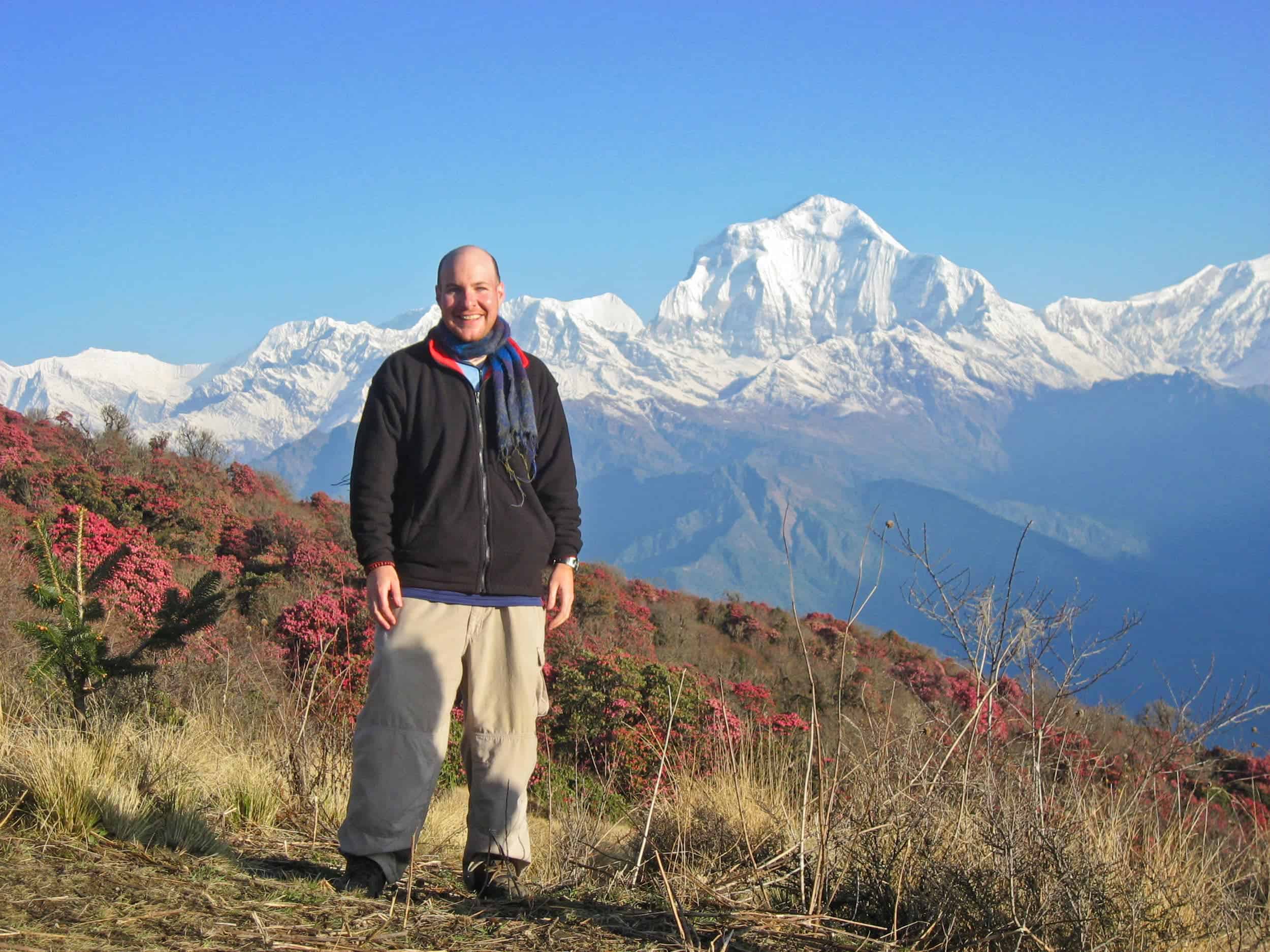 Sunrise over the Himalaya - Poon Hill, Nepal (April 2007)