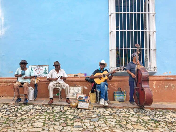 Salsa music - Trinidad, Cuba (photo: Dave Lee)