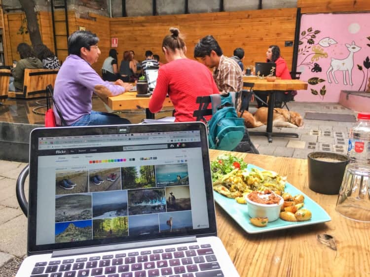 Cafe in Mexico City