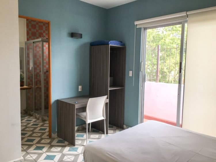 Private hostel room w/balcony - Casa Angel in Oaxaca, Mexico