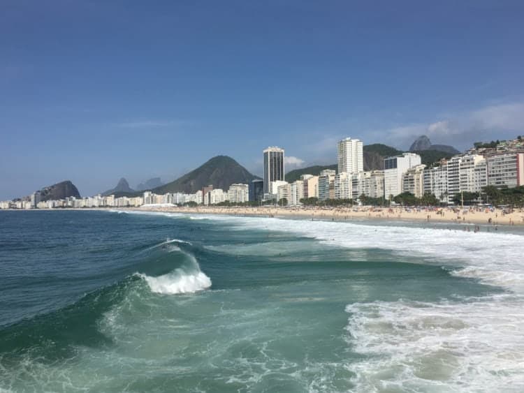 Copacabana beach