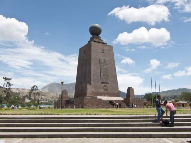 Mitad del Mundo (monument built 100m from the actual Equator line)