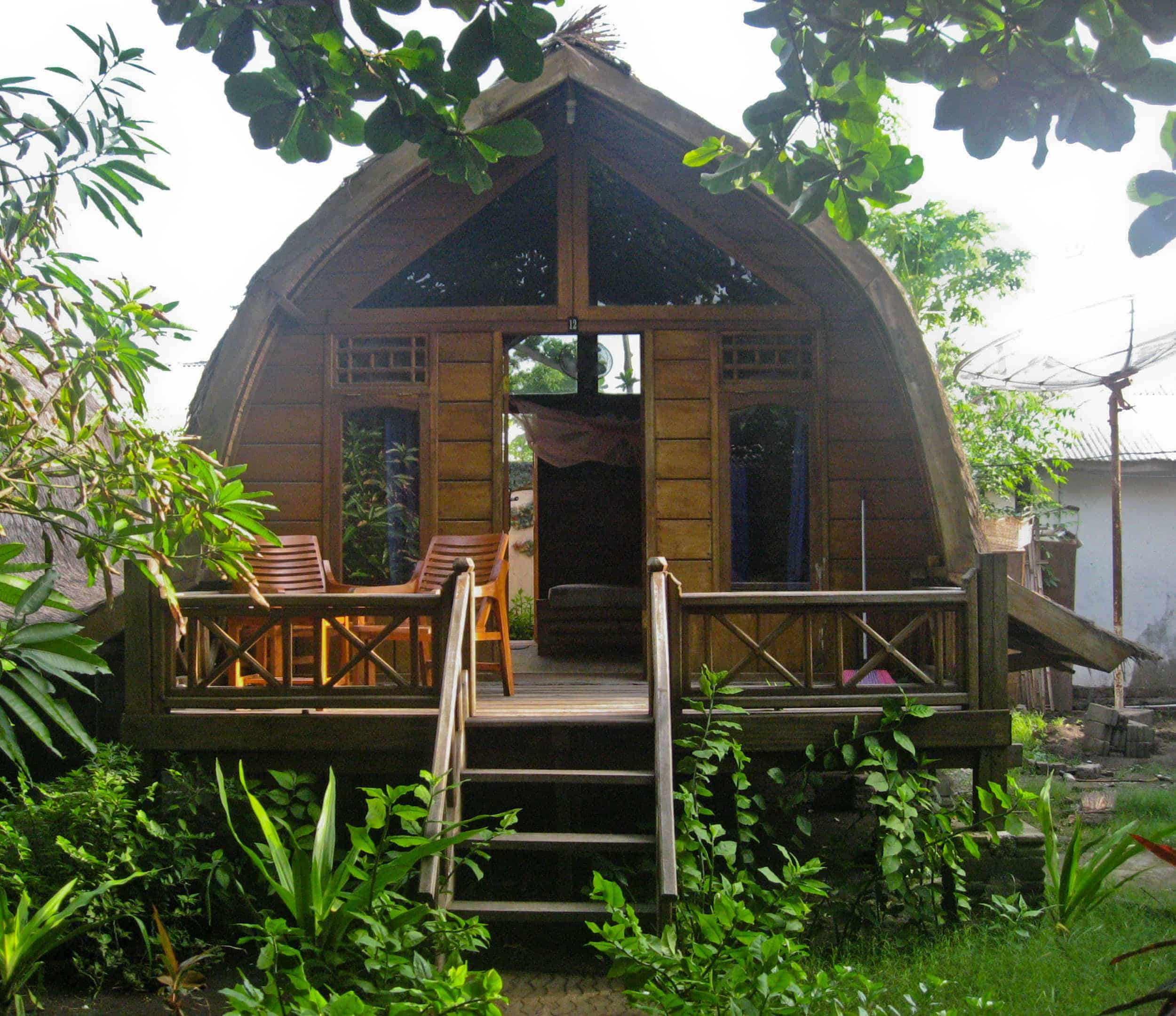 Bungalow on Gili Trawangan (photo: Dave Lee)
