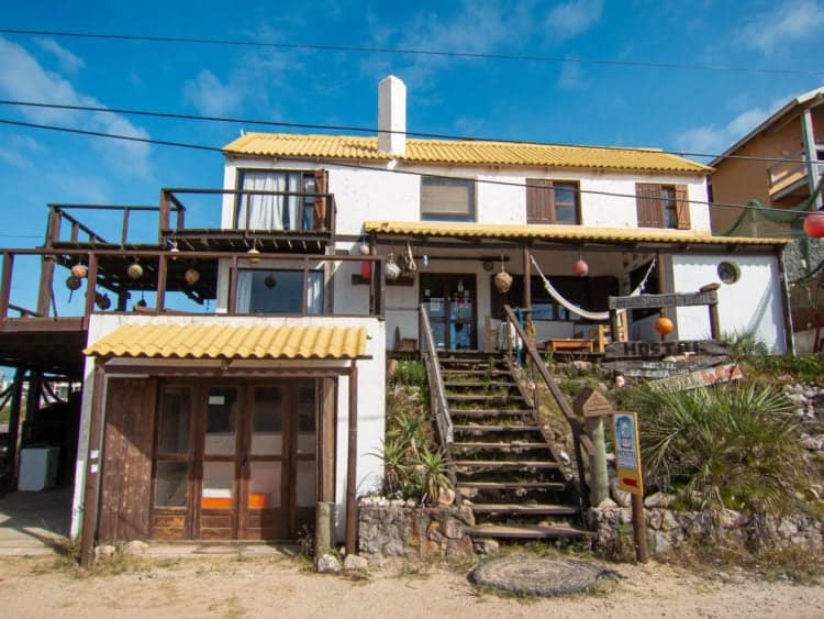 Entrance to Casa de las Boyas