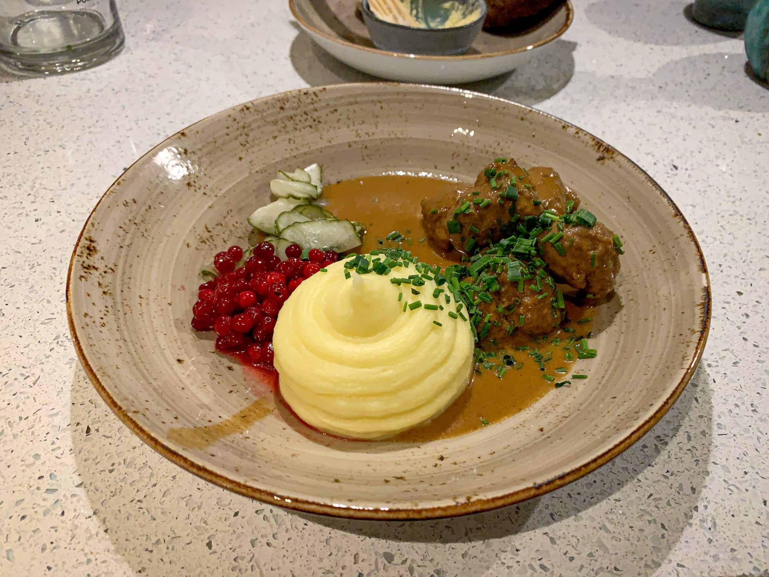 Wild boar meatballs