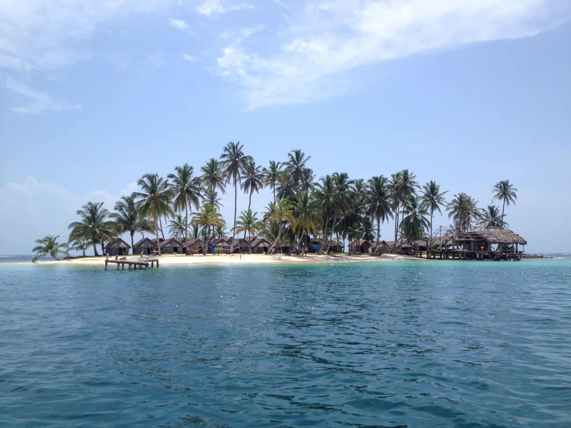 Kuanidup, one of the San Blas Islands in Panama