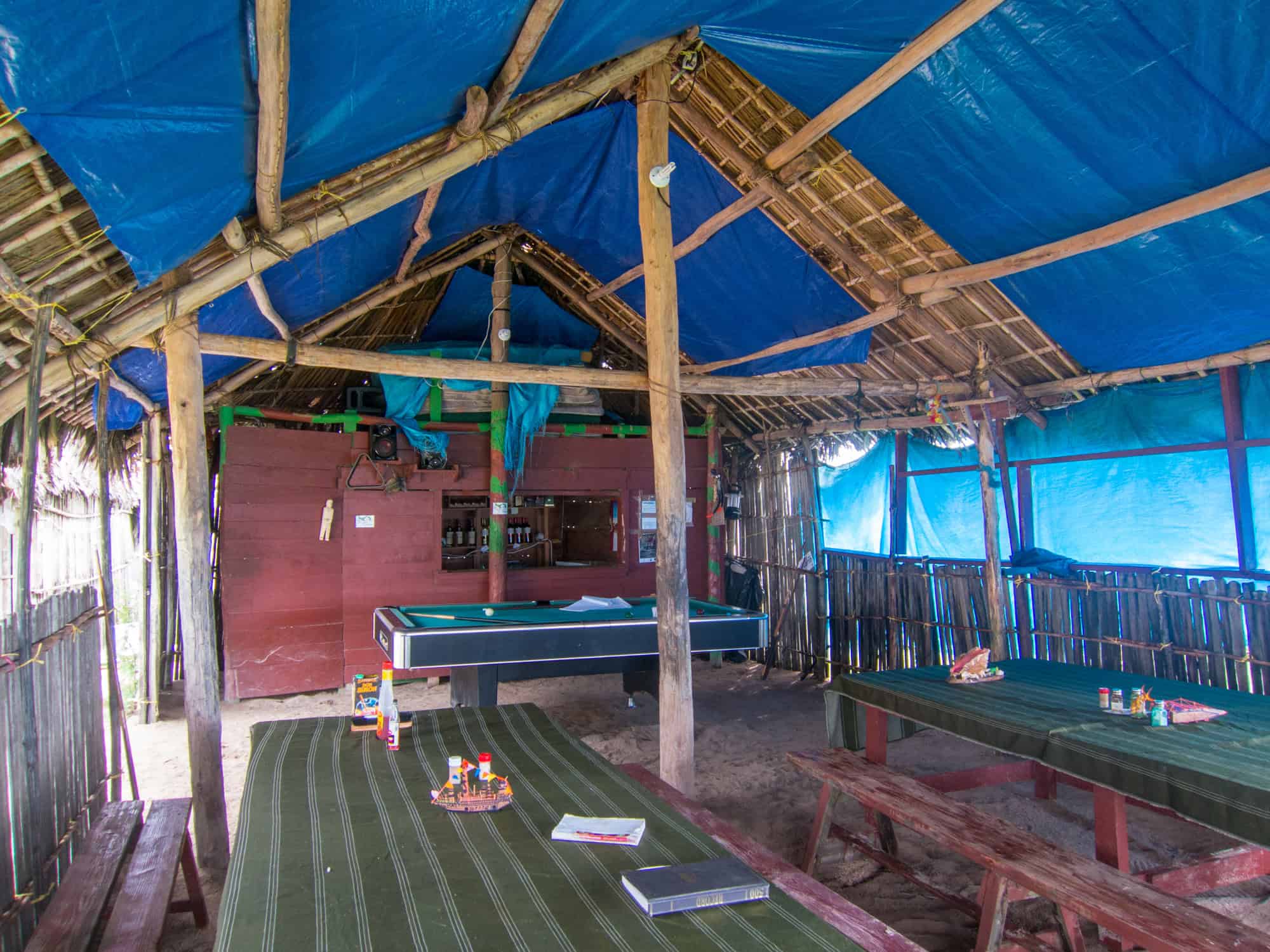 Bar and dining room