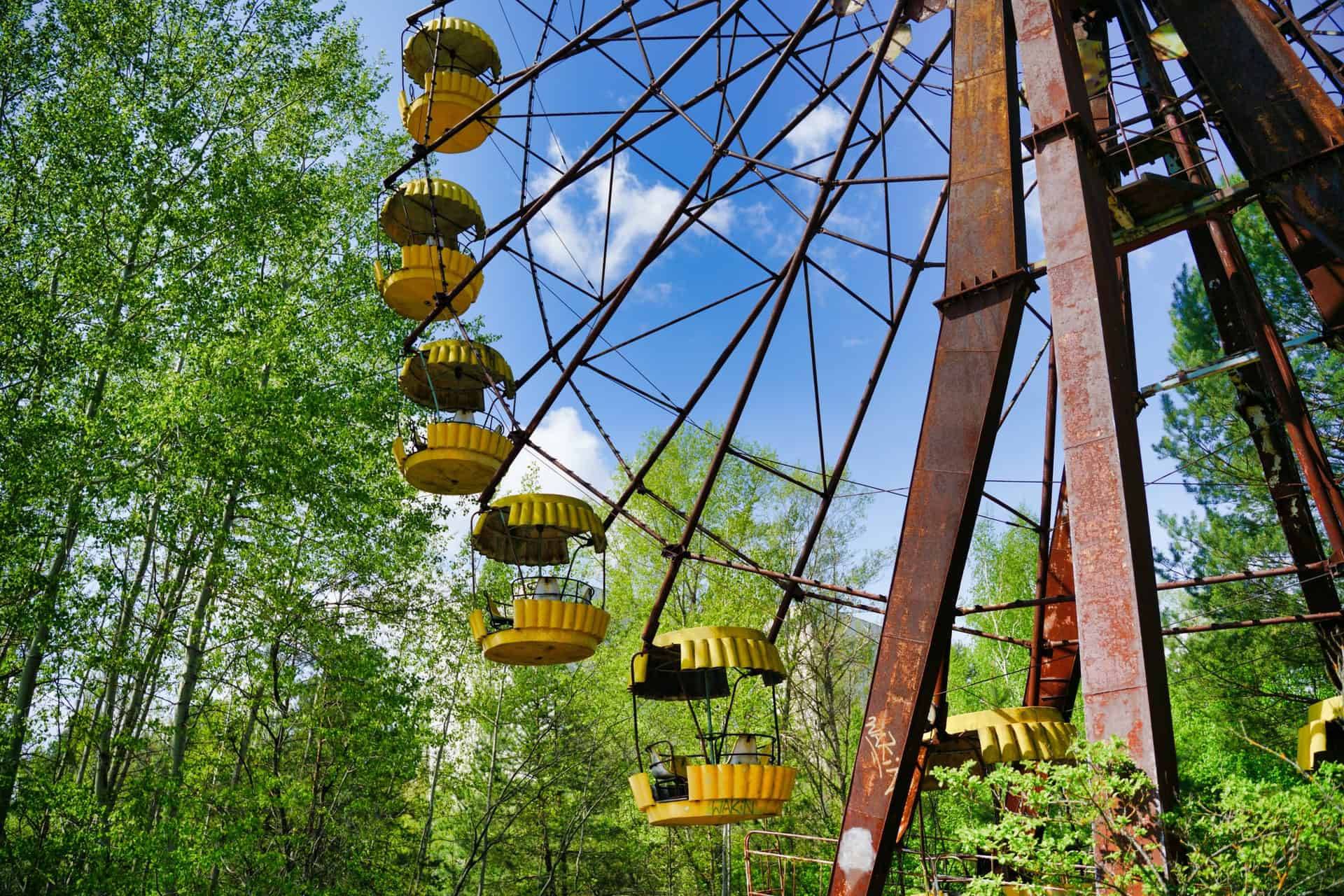 Chernobyl Ferris wheel (photo: Michal Lis, Unsplash)
