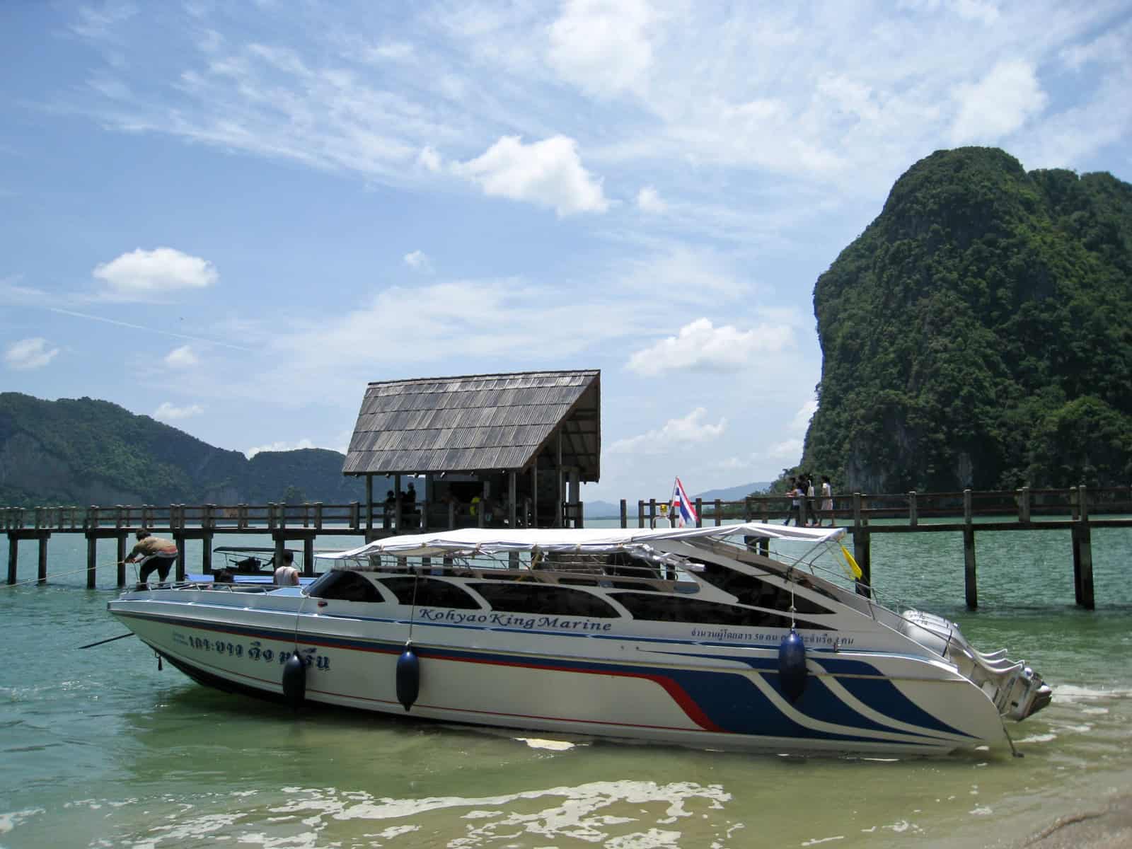 Our kick-ass speed boat Our kick-ass speed boat