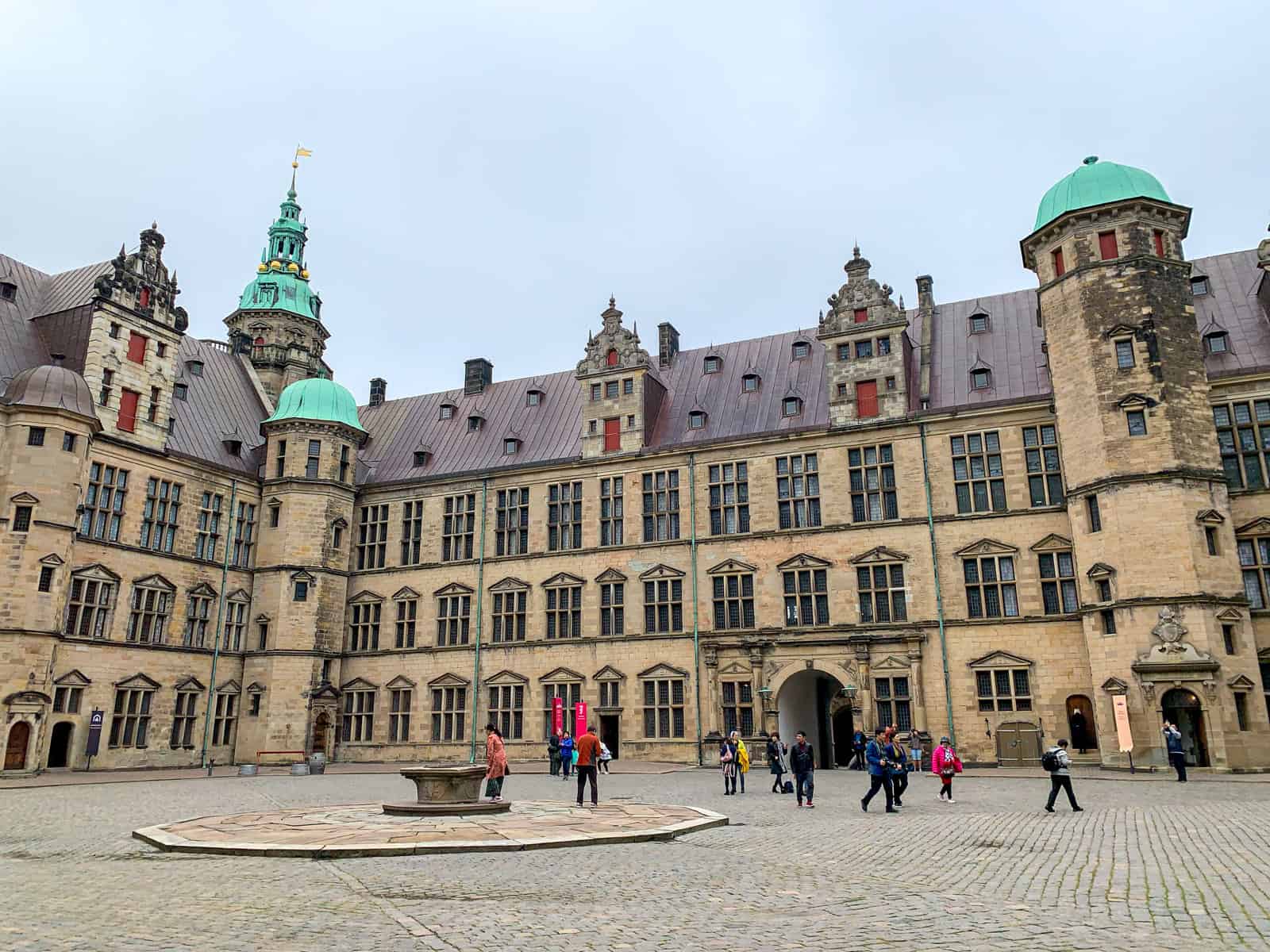 Courtyard at Kronborg Castle