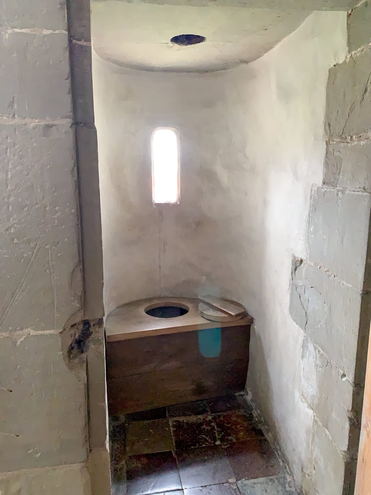 Castle toilet
