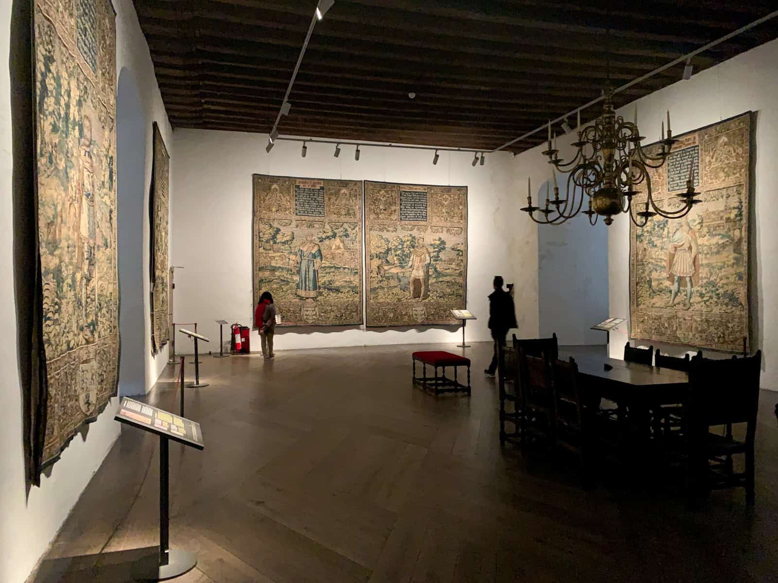 The Little Hall with tapestries