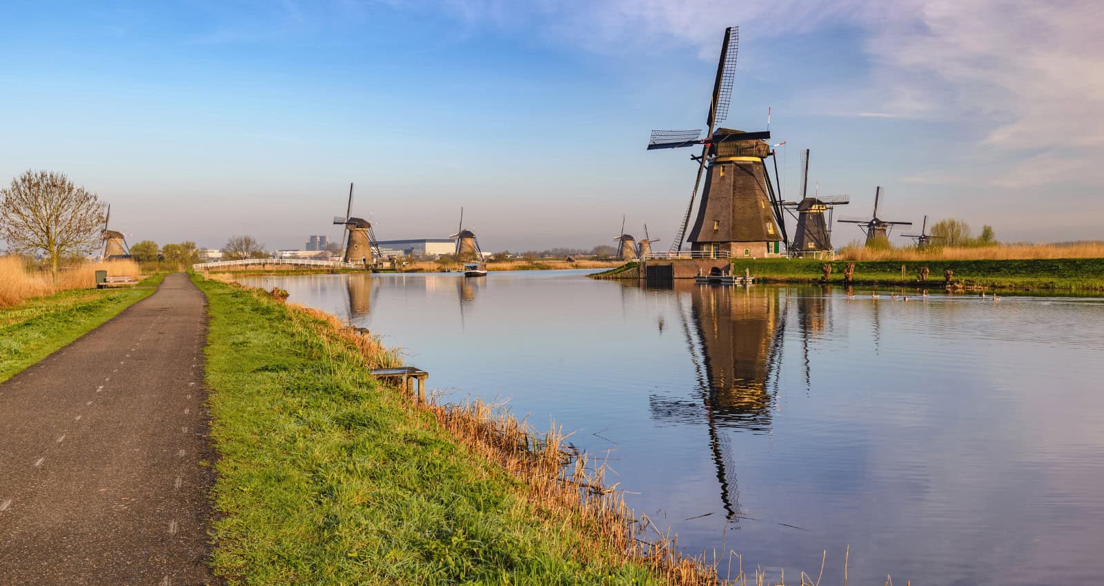 Windmills in Kinderdijk