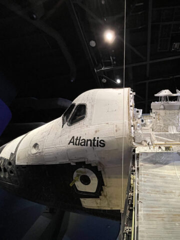Space Shuttle Atlantis.