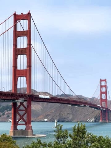 Golden Gate Bridge in San Francisco.