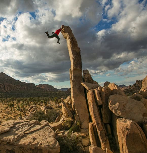 World-class rock climbing.