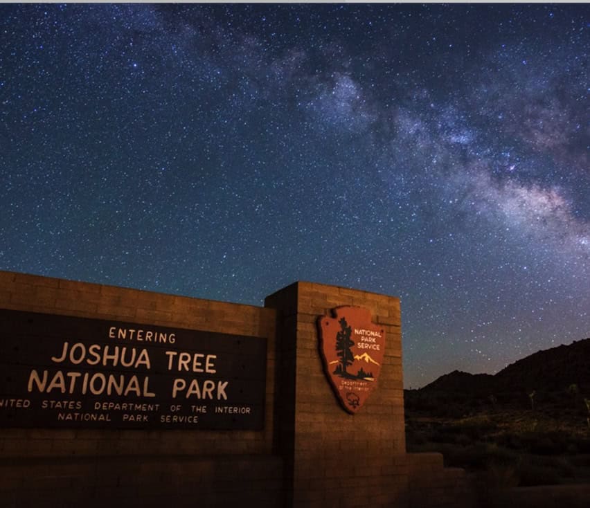 The Milky Way from Joshua Tree