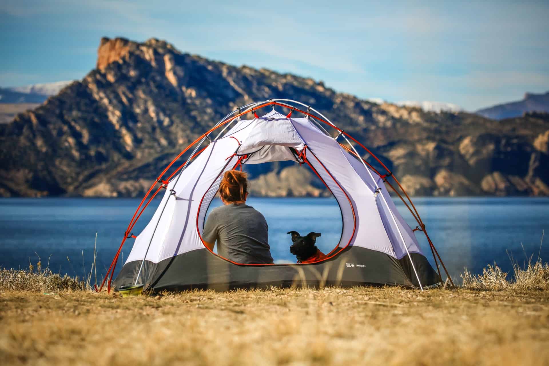 Camping in Flaming Gorge Reservoir, USA (photo: Patrick Hendry)