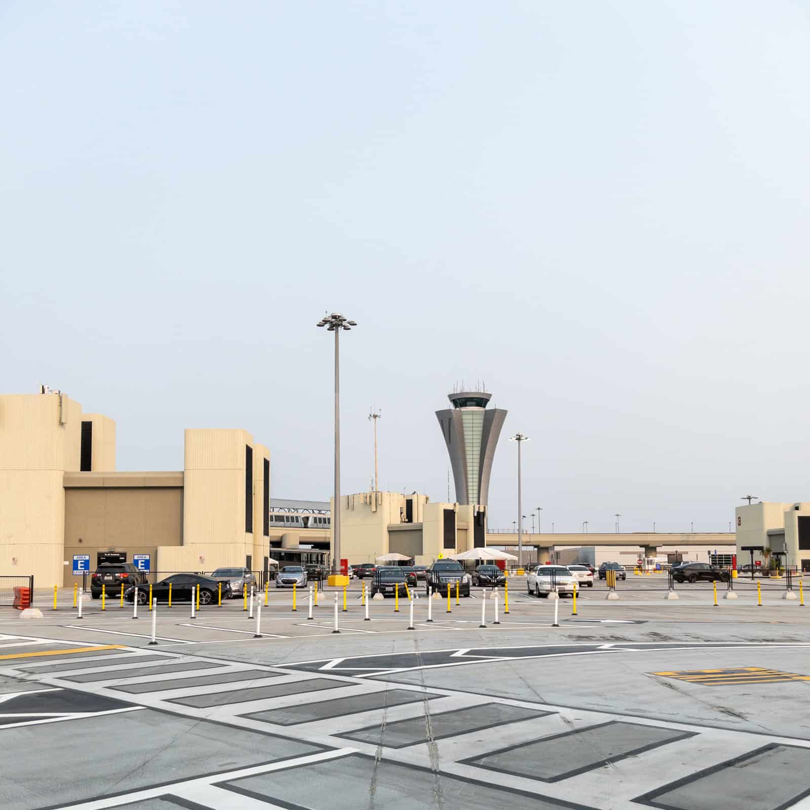 Rooftop parking at San Francisco International Airport