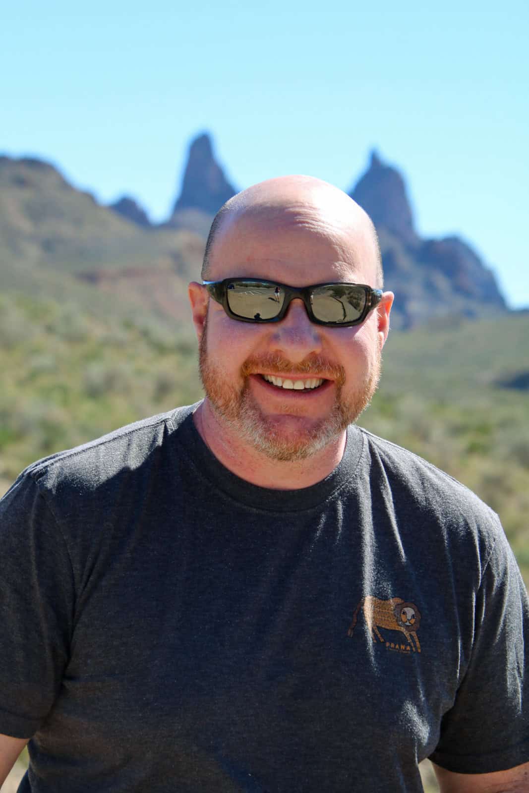 Dave at Mule Ears (photo: Kelly Lemons)