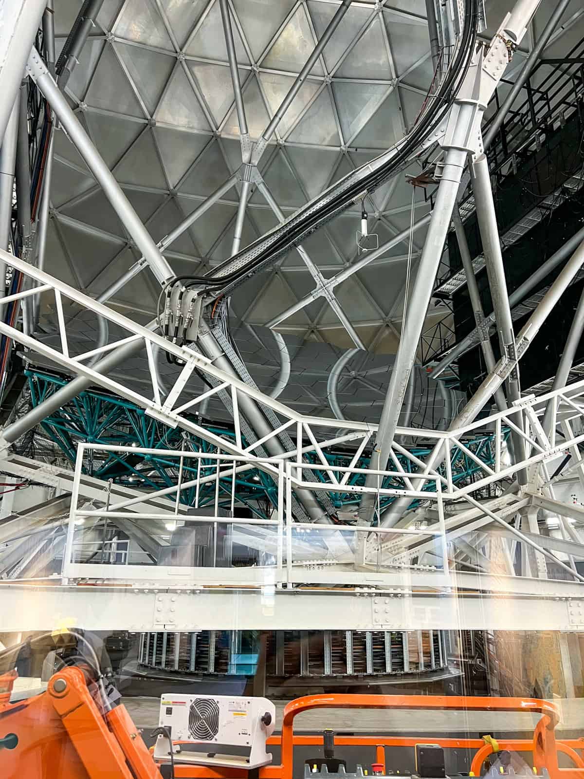 Inside the Hobby-Eberly Telescope
