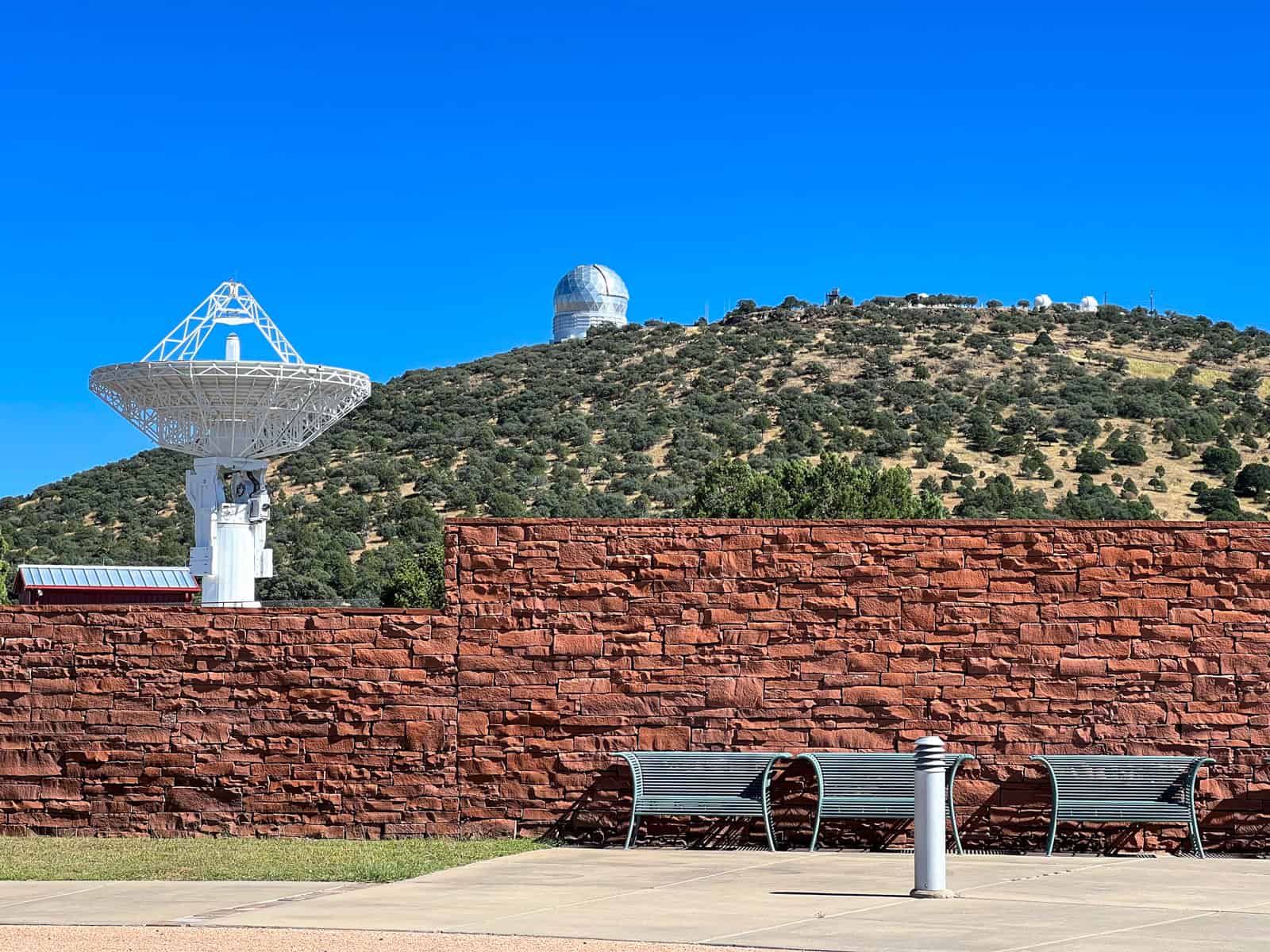 Telescopes at the McDonald Observatory in Texas