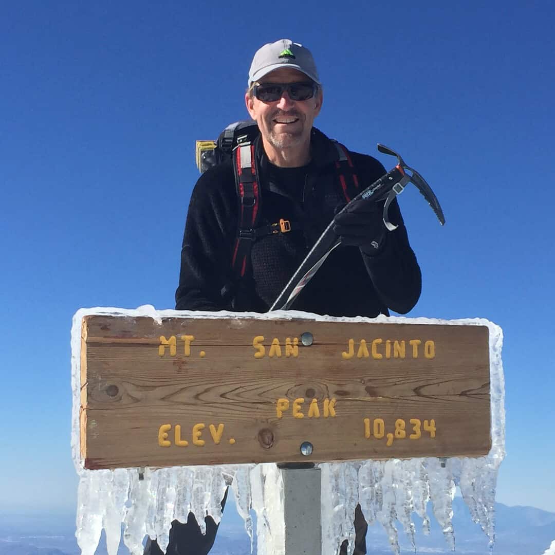 Climbing San Jacinto in winter