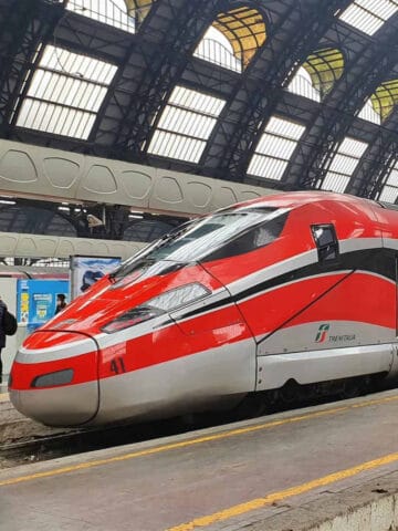 High-speed Italian train (photo: Mood101).