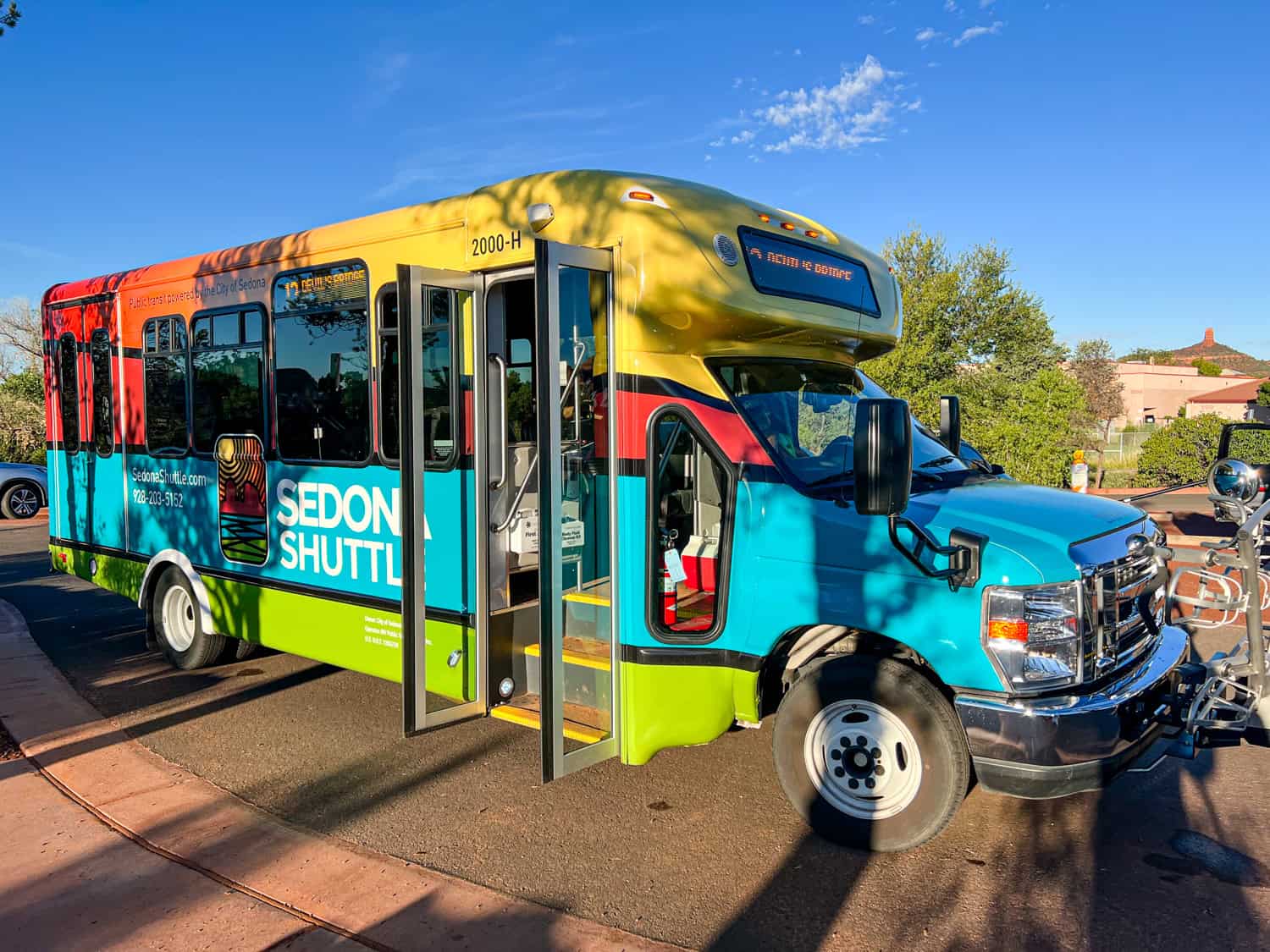 The free Sedona Shuttle can be used to help get you to Devil's Bridge