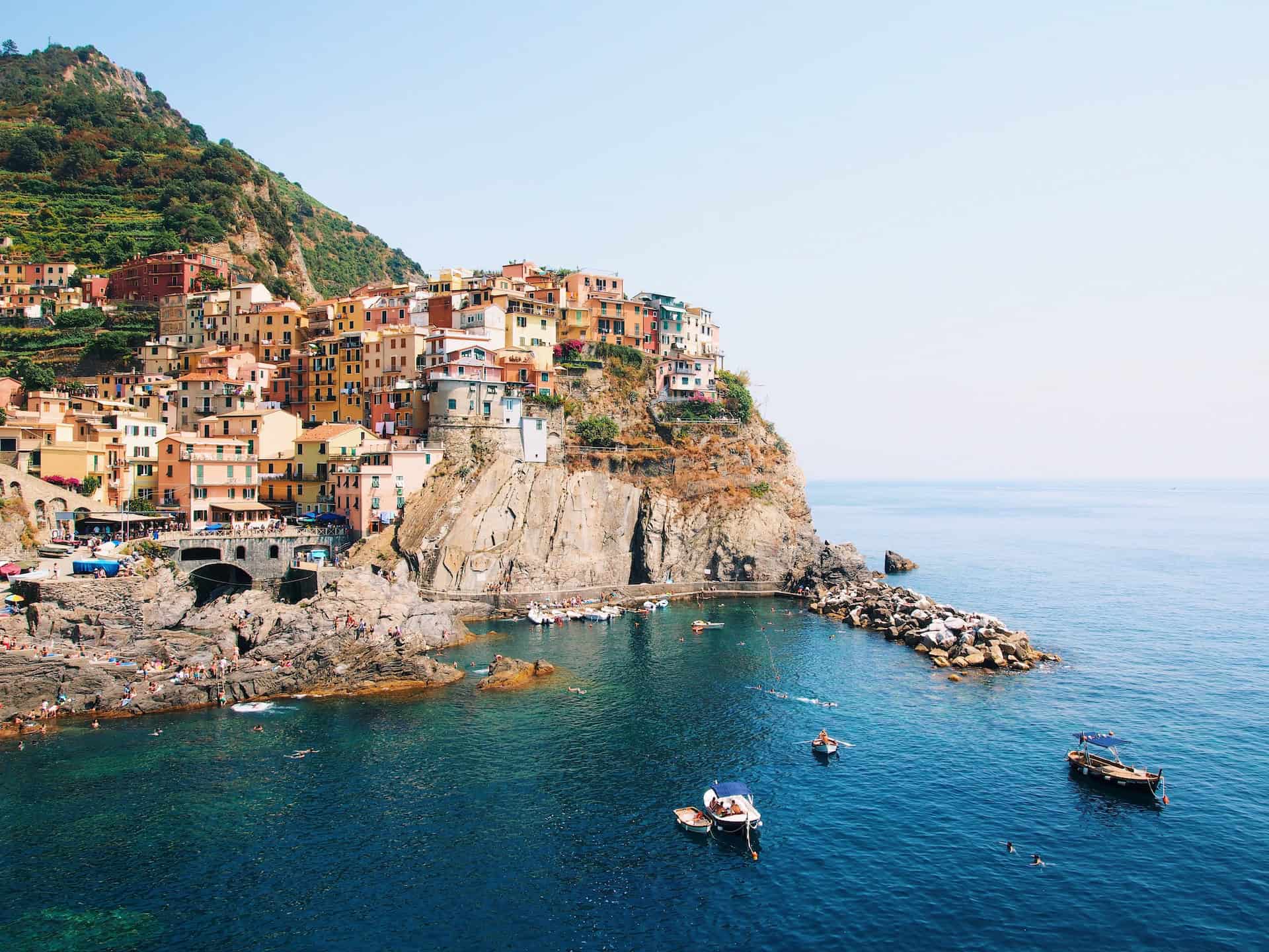 A seaside village in Cinque Terre, Italy (photo: Mika Korhonen)