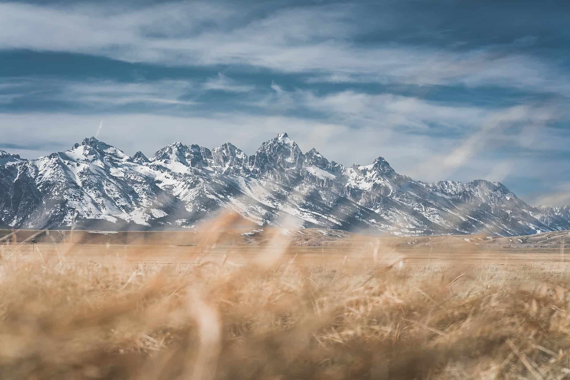 The Tetons form a beautiful backdrop for dispersed camping in Wyoming (photo: Karsten Winegeart)